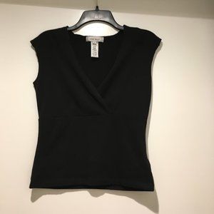 Nine West Sleeveless Black Top size XS